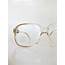Vintage Mens Glasses 1970s French Eyeglass Frames France Optical Clear 