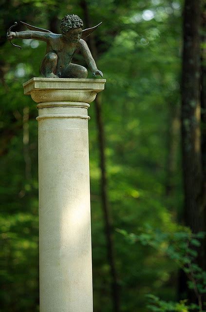 Tower Hill Botanic Garden Angel Statue Located In Boylsto Flickr