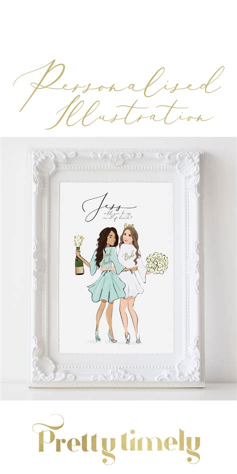 The best kinds of gifts are those that continue to give, even years later. Gift: Bride and bridesmaids propsal | Best friend wedding ...