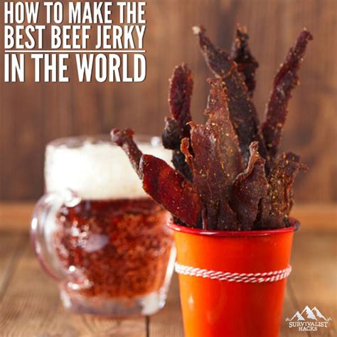 Jun 18, 2021 · slicing meat when making making beef jerky is where you get to decide whether you want a chewy jerky or a more tender jerky. How to Make the Best Beef Jerky in the World | Best beef ...