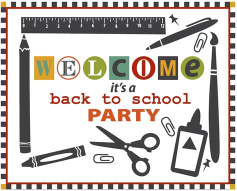 Free Back To School Party Printables From Lettering Delights Catch My