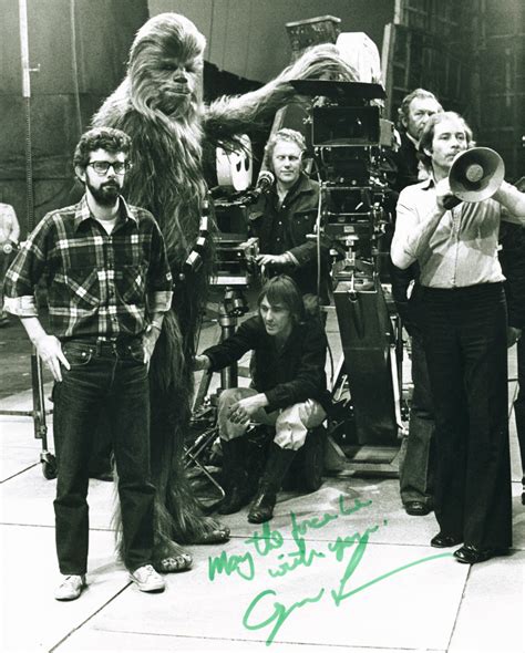 Lot Detail Star Wars George Lucas Signed Graded Gem