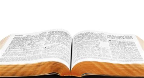 Opened Holy Bible Book Table — Stock Photo © Billiondigital 214798906