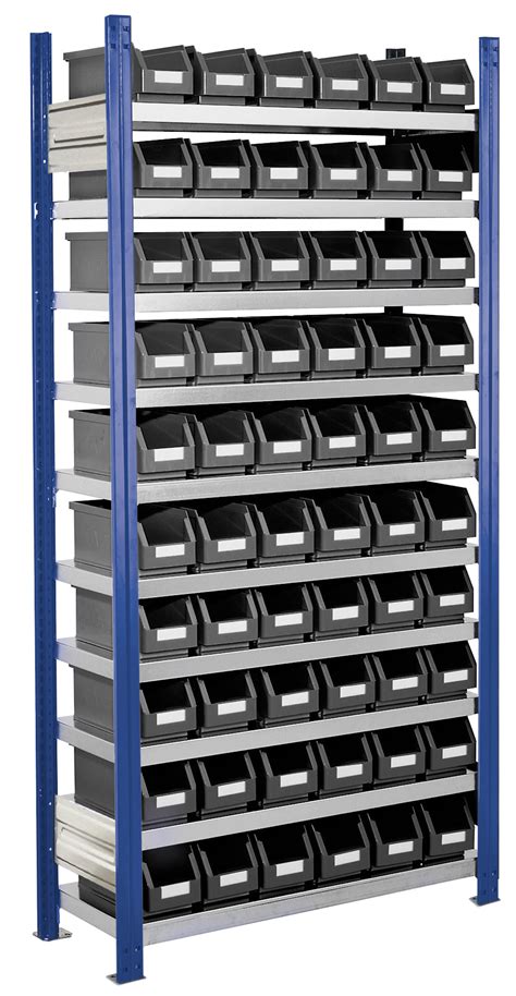 Parts Bins With Storage Shelving Equiptowork