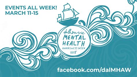 mental health awareness week at dalhousie university behance