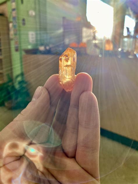 Wisdom of the Ages on Twitter: "#Tangerine #Quartz with 2 connected