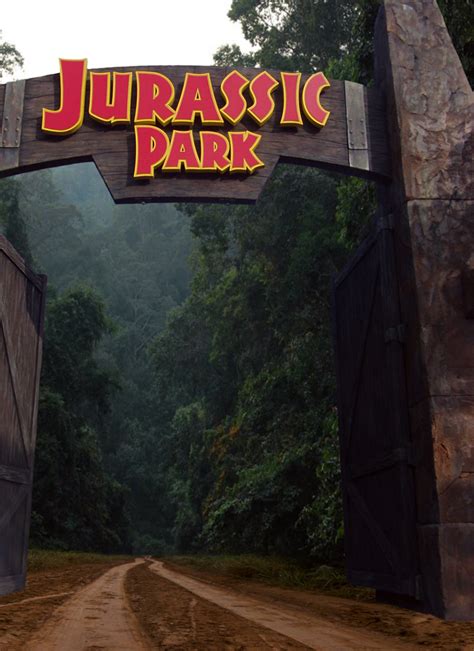 Jurassic Park Gate By Ioinme On Deviantart