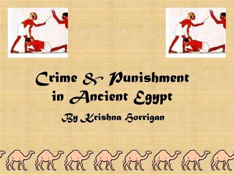 Ppt Crime And Punishment In Ancient Egypt Powerpoint Presentation Free Download Id 4262876