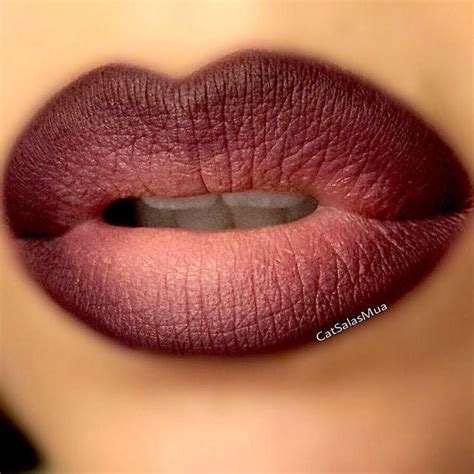 Ombre Lip In Dark Ombre Lips Lips Essentials Skin Makeup