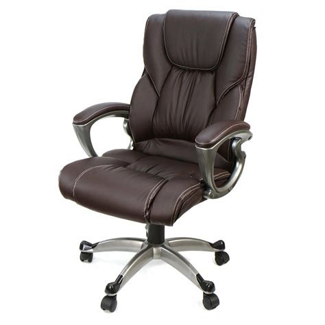 Increase your productivity by choosing from the wide selection of executive high back office chairs available on alibaba.com. Brown PU Leather High Back Office Chair Executive Task ...