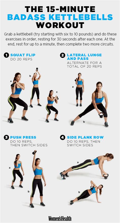 The Best 15 Minute Workouts For 2015 Womens Health Magazine
