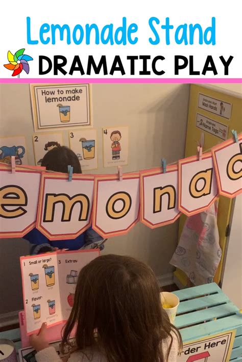 lemonade stand dramatic play for preschool artofit