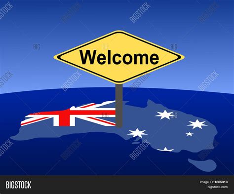 Welcome Australia Image And Photo Free Trial Bigstock