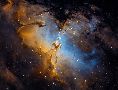 Eagle Nebula Rastrophotography
