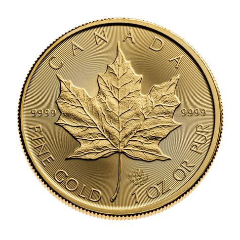 Kanadyjski Liść Klonu 1 oz złota The Royal Canadian Mint