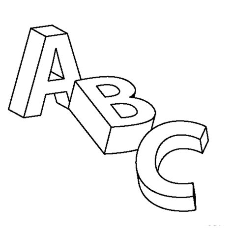Be Creative With Abc Coloring Pages