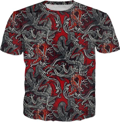 Dragons Shirts T Shirt Dress Mens Tops