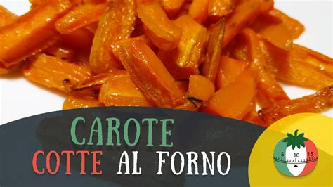 Croccanti bastoncini di carote aromatizzate al prezzemolo, perfette per ogni piatto! CAROTE cotte al forno - YouTube