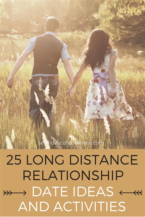 Find a special and memorable gift for your boyfriend or girlfriend. 25 Long Distance Relationship Date Ideas and Activities