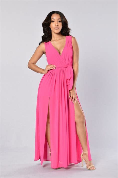 Jalena Dress Hot Pink Dresses Fashion Nova Dress Hot Pink