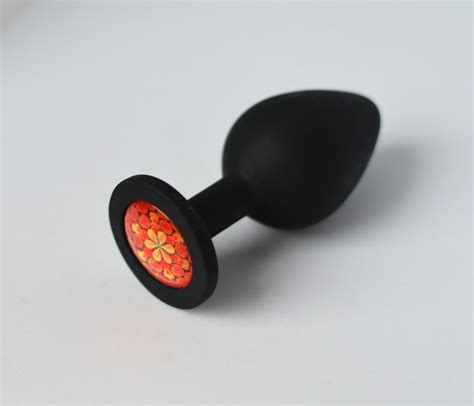 black anal plug silicone butt plug bdsm sex toy etsy