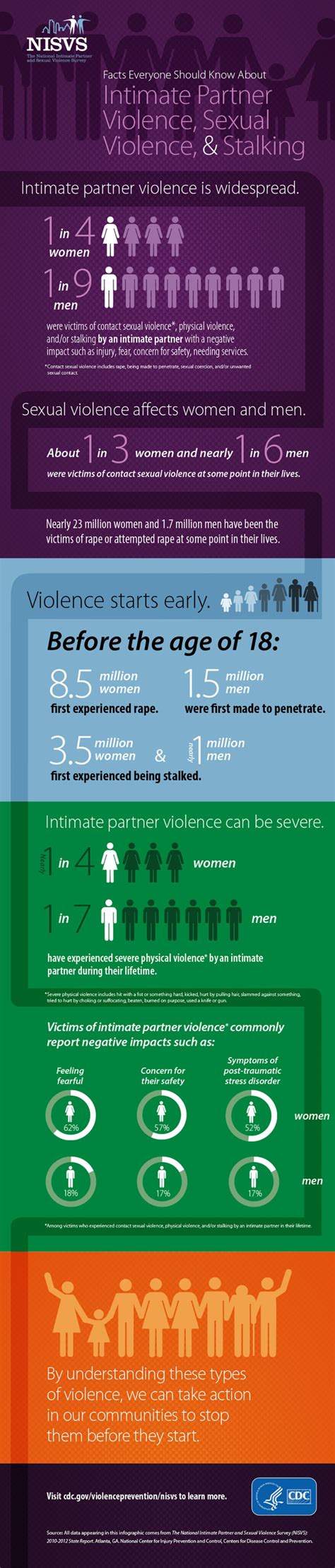 infographic on intimate partner violence sexual violence and sta life with the knudsens