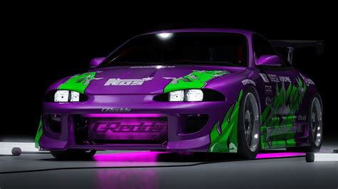 Purple Mitsubishi Eclipse From Need For Speed Underground