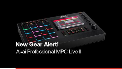 Akai Pro Introduces The MPC Live II With Built In Monitor Speakers