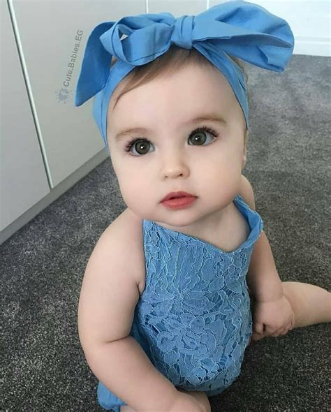 Pin By Hamza Nafa On Children Baby Girl Blue Eyes Cute Baby Girl