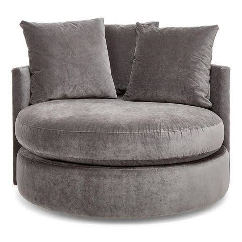 Roar and Rabbit Blue Lichen Swivel Chair Pu leather contemporary salon stool with wheels home office chair round swivel accent chair.