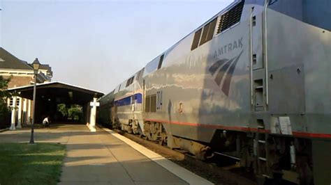 Amtrak Crescent Train 19 With Phase Iv Heritage Unit 184 In Alexandria