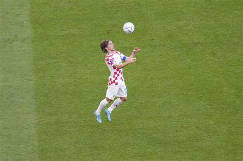 Croatias Luka Modric Controls Ball During Editorial Stock Photo Stock