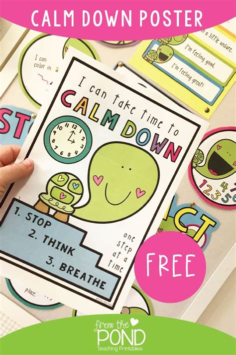 Calm Down Ideas Emotions Preschool Social Emotional Activities