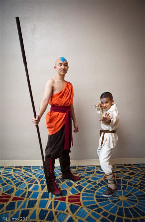 Aang From Avatar The Last Airbender Avatar Costumes Cosplay Outfits