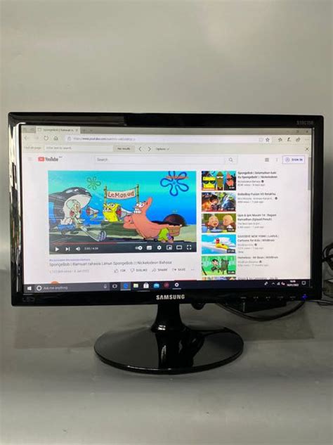 V466 Samsung 19 Inch Led Monitor Model S19c150f Computers And Tech