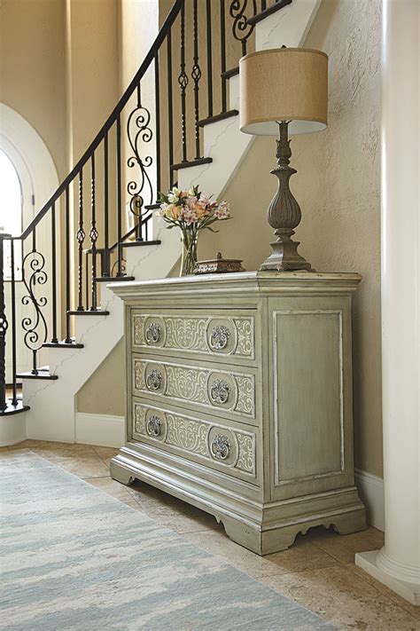 Enjoy the latest jessica mcclintock fashion, lifestyle, and home decor news. Hammary Jessica Mcclintock Painted 3 Drawer Accent Chest ...