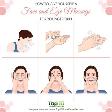 How To Give Yourself A Face And Eye Massage For Younger