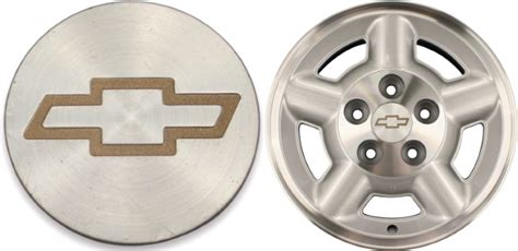 95 02 Blazer Chevy S10 4x4 15 Wheel Rim Center Caps Cover Hubcaps Set