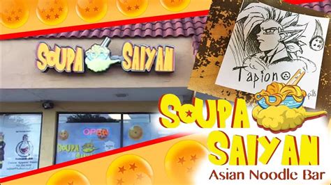 The latest dragon ball news and video content. Soupah Saiyan - The Dragon Ball Z themed Restaurant - YouTube