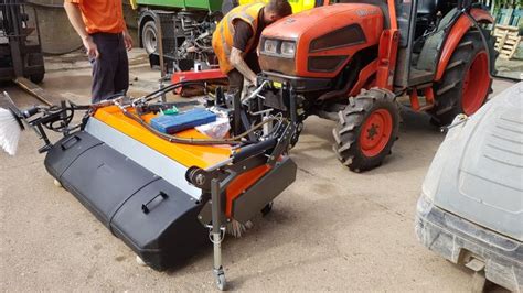 Case Study Front Linkage And Sweeper For Kioti Ck35