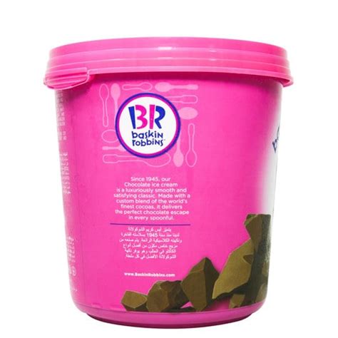 Buy Baskin Robins Chocolate Ice Cream L Online Shop Frozen Food On Carrefour Uae