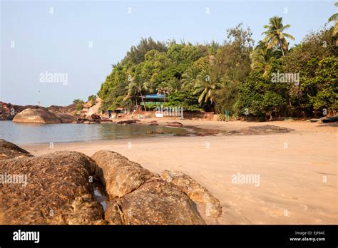 Om Beach Near Gokarna Karnataka India Asia Stock Photo Alamy