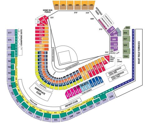 Progressive Field Seating Chart Sports And Entertainment Travelsports