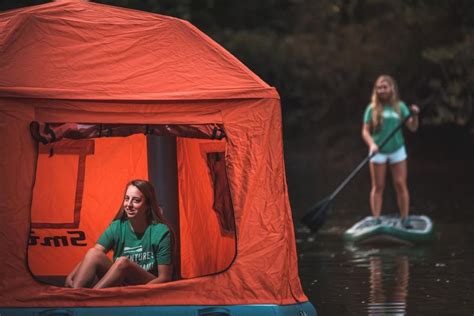 Now You Can Set Up A Floating Camp On Water With Smithflys Shoal Tent