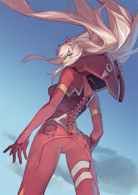 Perfect screen background display for desktop, iphone, pc, laptop, computer, android phone, smartphone, imac, macbook, tablet, mobile device. 002 - Zero Two fanart album Vol.1 | Anime Amino