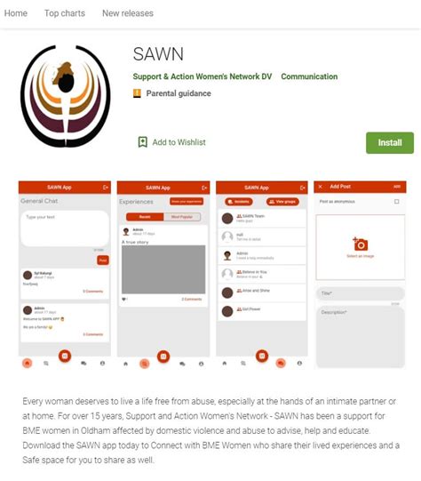 The Sawn App Say No To Domestic Violence Wodin