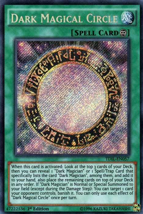 Jun 08, 2021 · when this card is activated: Dark Magical Circle | Yu-Gi-Oh! | FANDOM powered by Wikia