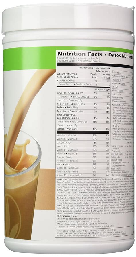 Herbalife Nutritional Shake Mix Review Runners High Nutrition
