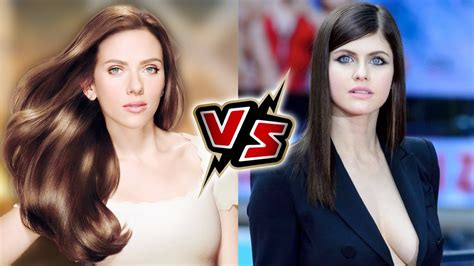 Scarlett Johansson Vs Alexandra Daddario Transformation ★ Lifestyle