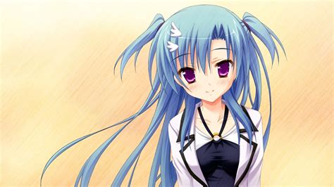 Anime Girl Blue Hair Wallpaper 1280x720 8893